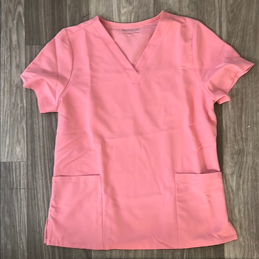 Pink Women's Scrub Top